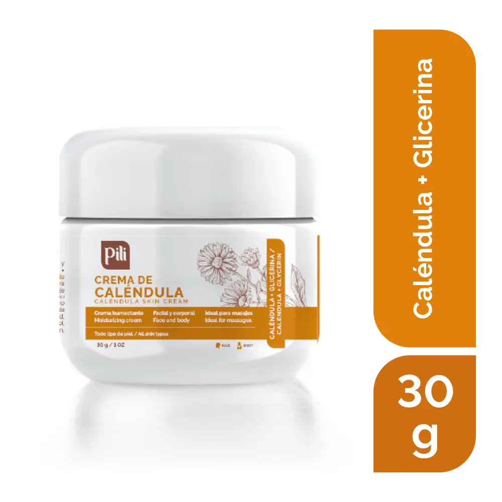 PILI CALENDULA  SKIN CREAM 1 OZ