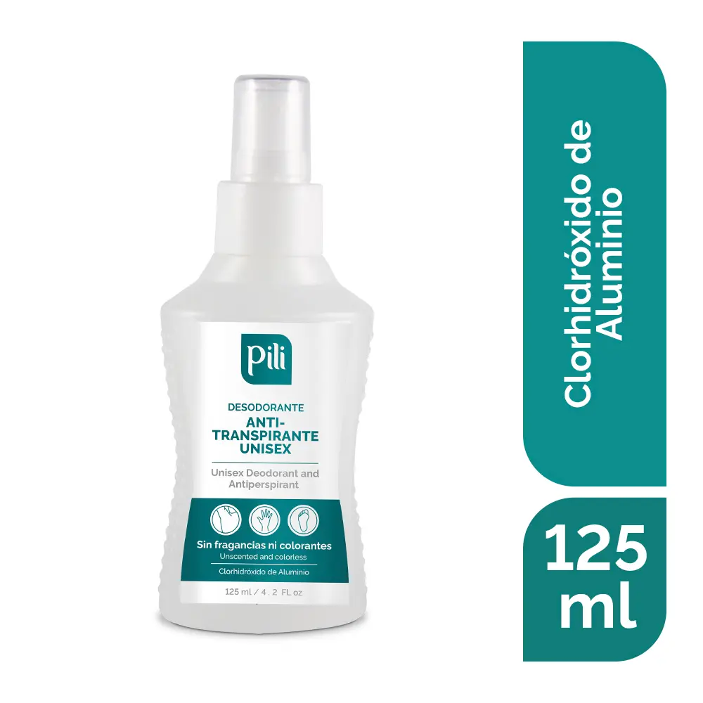 DTE ANTITRANSPIRANTE PILI 125 mL TAPA