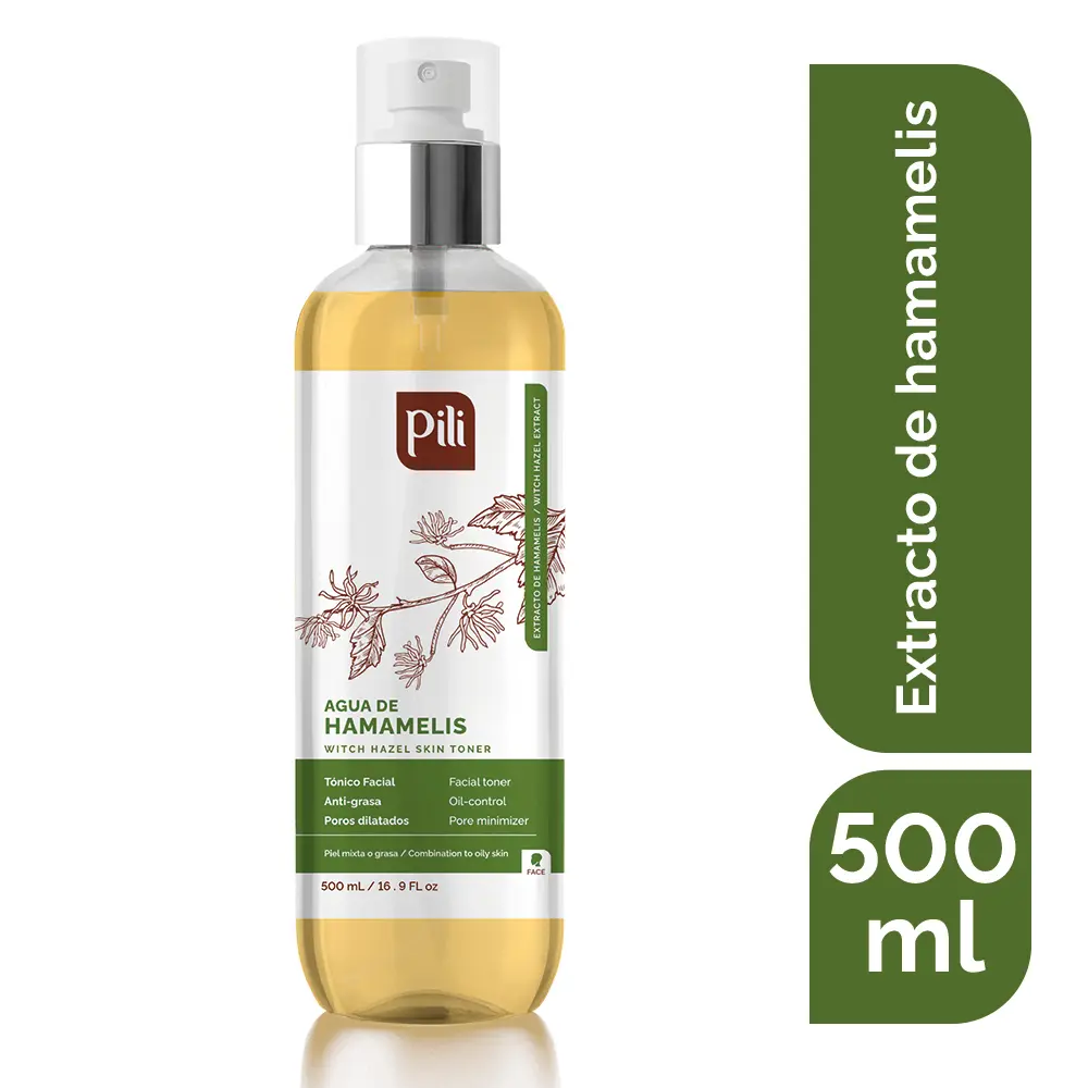 AGUA HAMAMELIS PILI 500 ML