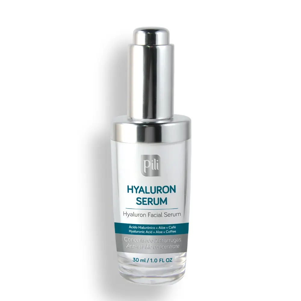 PILI HYALURON+COFFE FACIAL SERUM 1 OZ