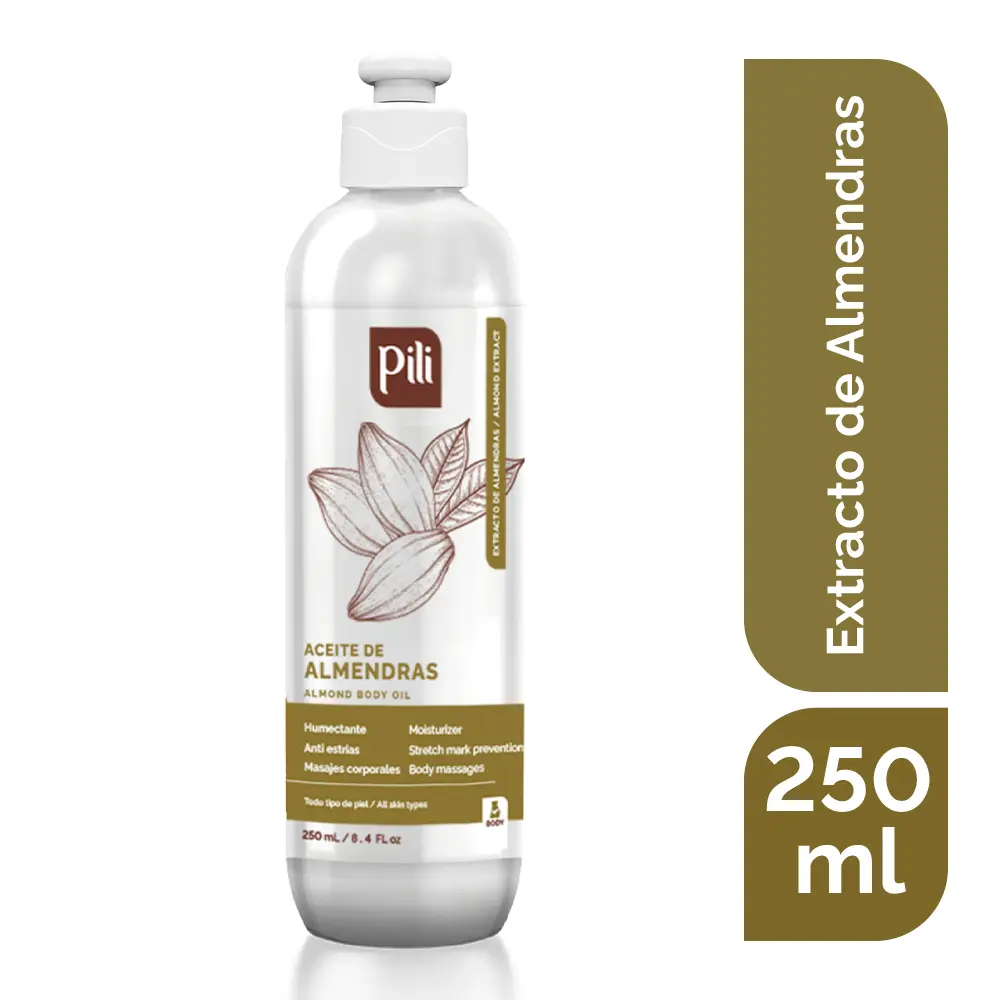 PILI ALMOND BODY OIL 8.4 FL OZ