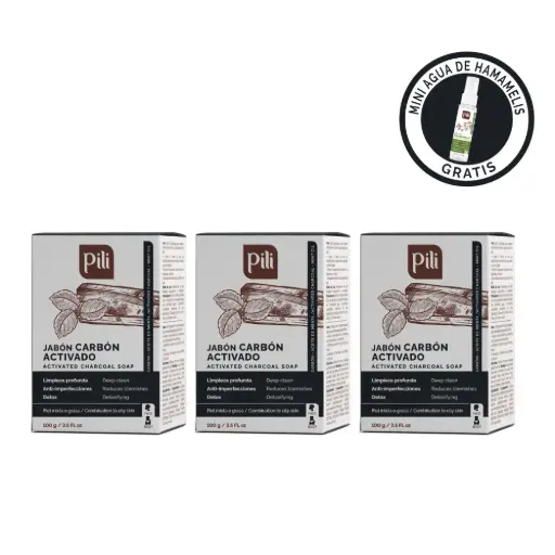 [D29023] KIT PILI JABON DE CARBON 3UNI