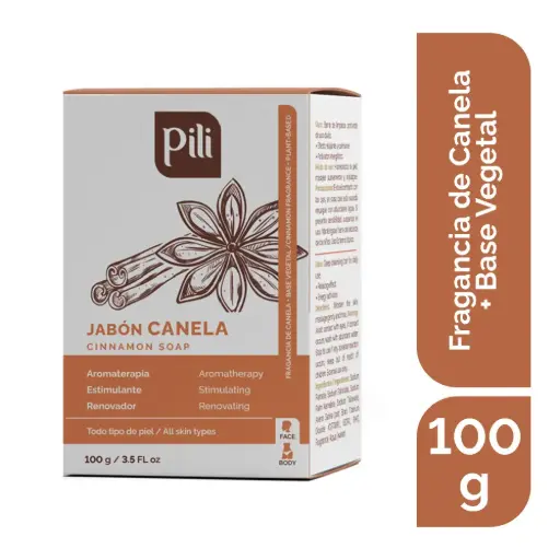 [D4686] PILI CINNAMON SOAP - BAR 3.5 OZ