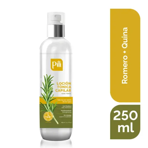 [D3553] PILI ROSEMARY AND QUININE HAIR TONIC 8.4
