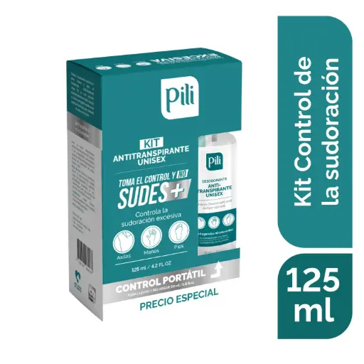 [D22923] KIT PILI CONTROL SUDORACIÓN 125/30 ML