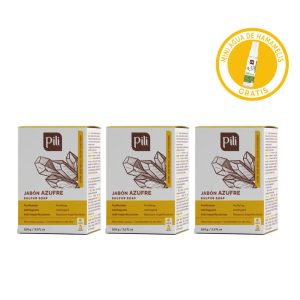 Pack por 3 Jabón de Azufre